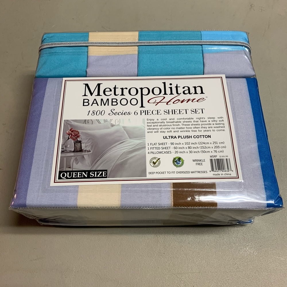 Metropolitan Bamboo Sheet Set - Picture 2 of 4